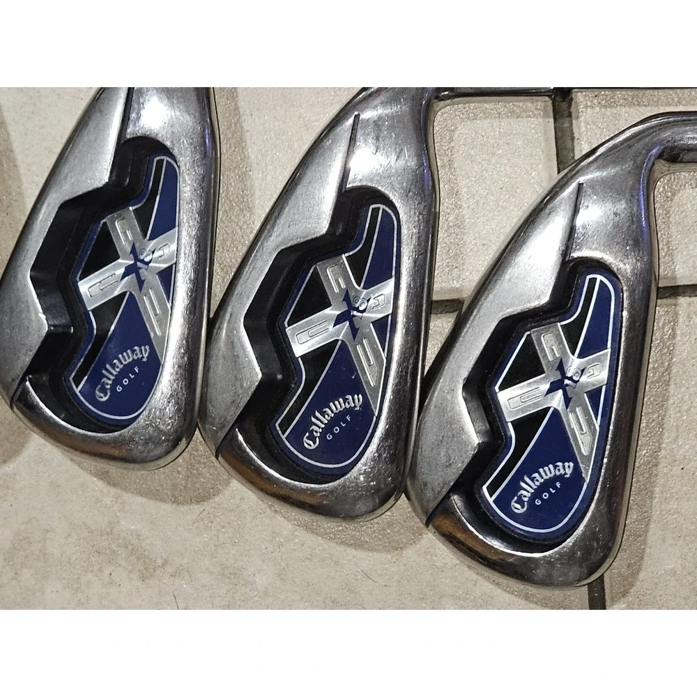 Callaway X18 Iron Set 4-pw With Uniflex With Good Grips 6 Clubs
